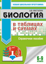 Биология в таблицах и схемах. Справочное пособие. 6-9 класс