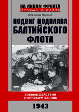Подвиг подплава Балтийского флота. Боевые действия в Финском заливе. 1943 г.