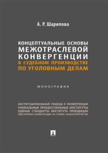 Концептуальные основы межотраслевой конвергенции в судебном производстве по уголовным делам. Монография