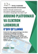 Arduino platformasi va elektron ijodkorlik