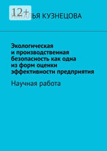 Экологическая и производственная безопасность как одна из форм оценки эффективности предприятия