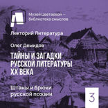 Штаны и брюки русской поэзии